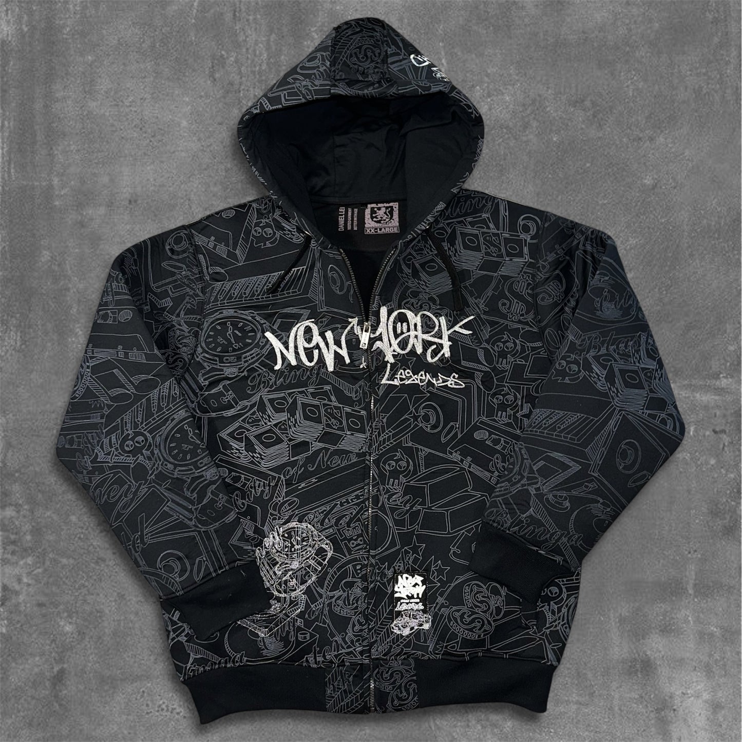New York Legends Hooded Jacket