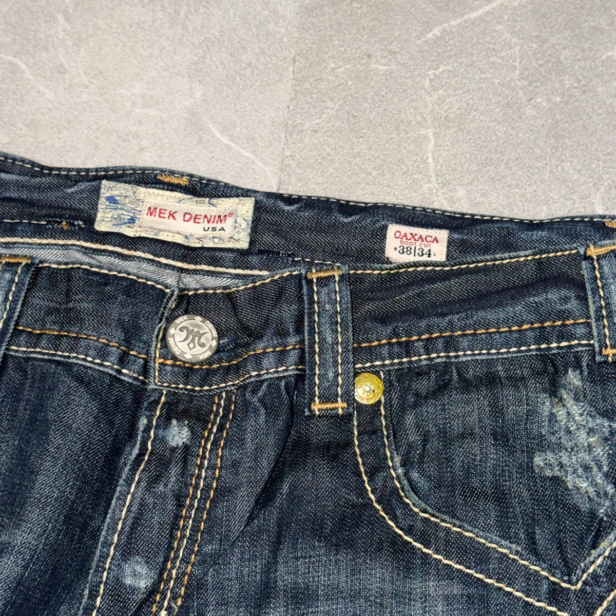 Y2k Mek Denim USA Oaxaca Bootcut Jeans