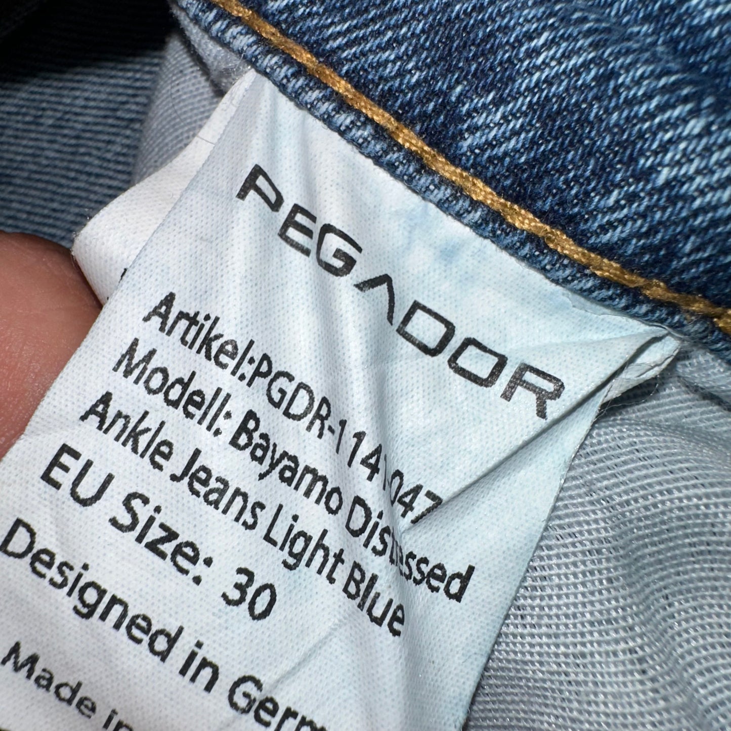 Pegador jeans