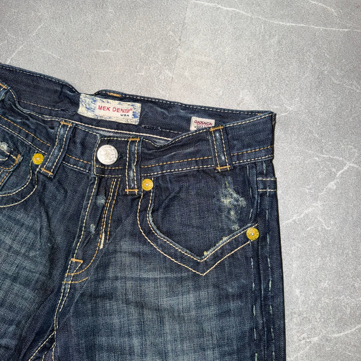 Y2k Mek Denim USA Oaxaca Bootcut Jeans