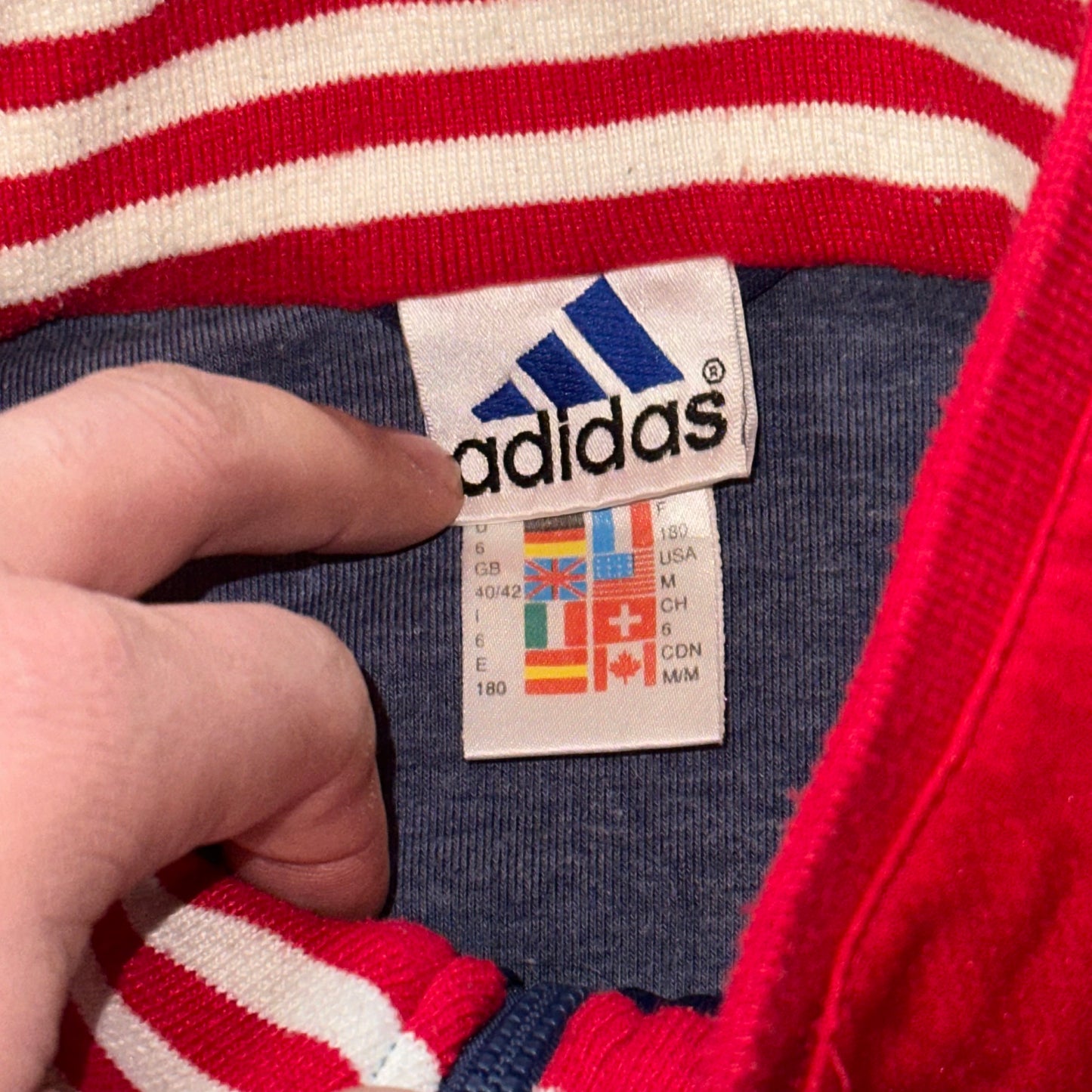 Vintage Adidas Zip Up