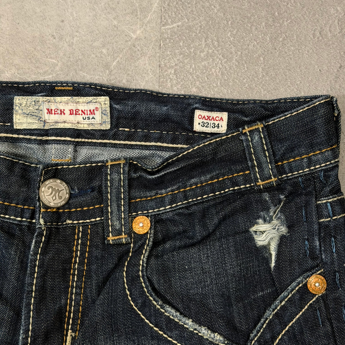 Y2k Mek Denim USA Oaxaca Bootcut Jeans