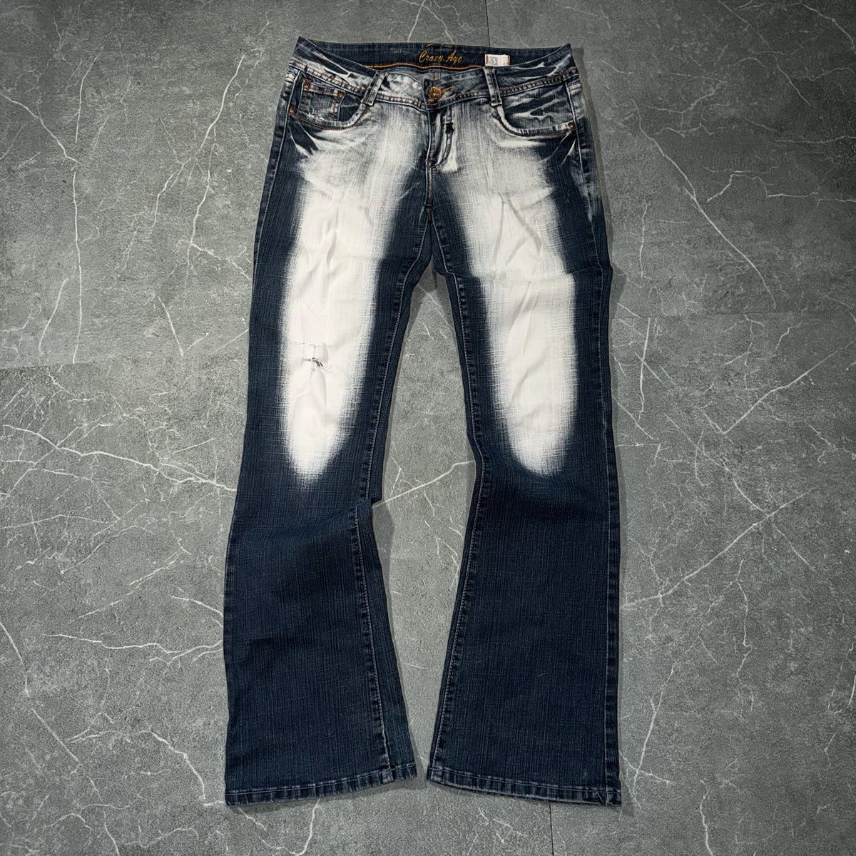 Y2k Crazy Age Wmns Flared Jeans