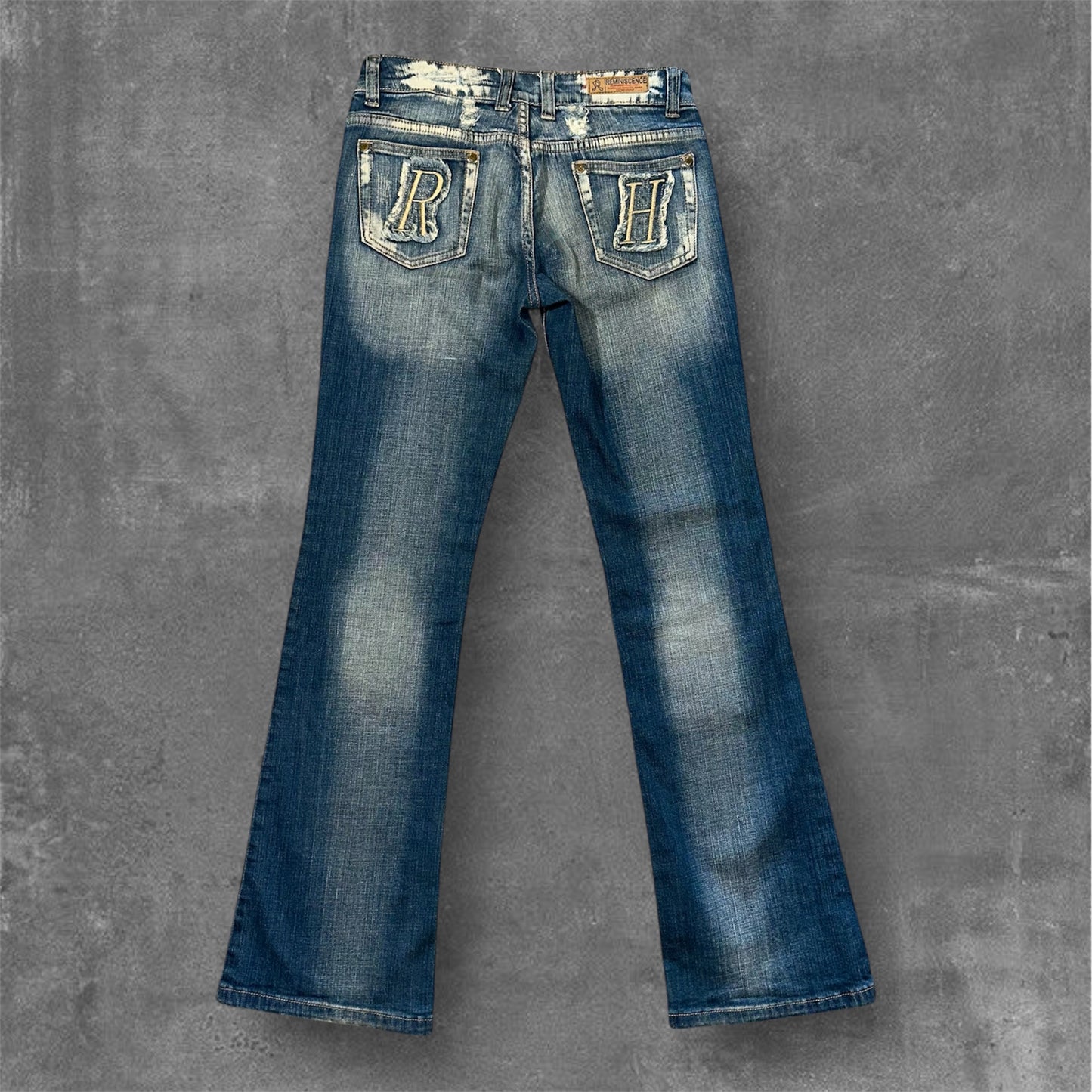 Y2k Reminiscence wmns low rise flared jeans