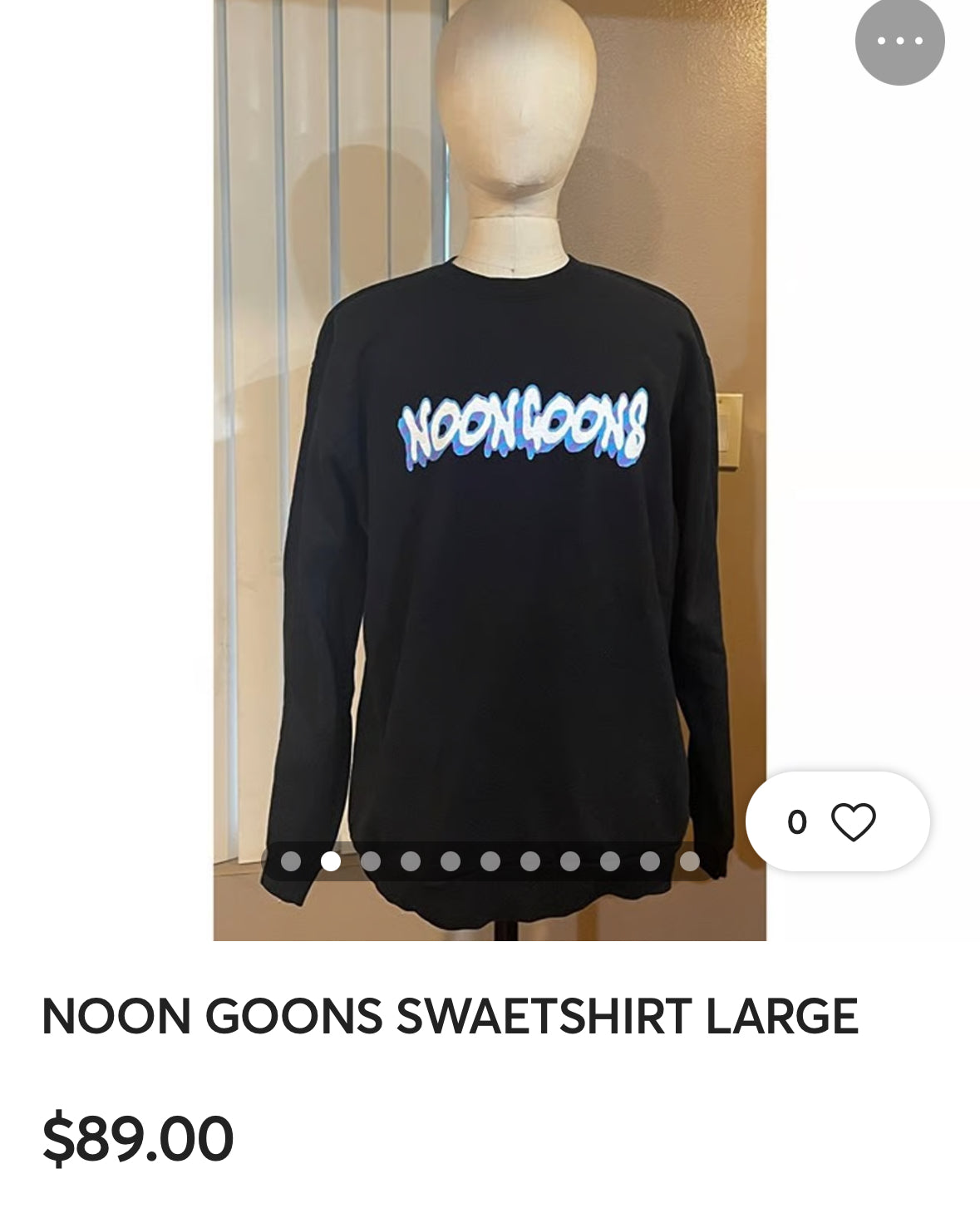 Vintage Noon Goons Heavy Sweater