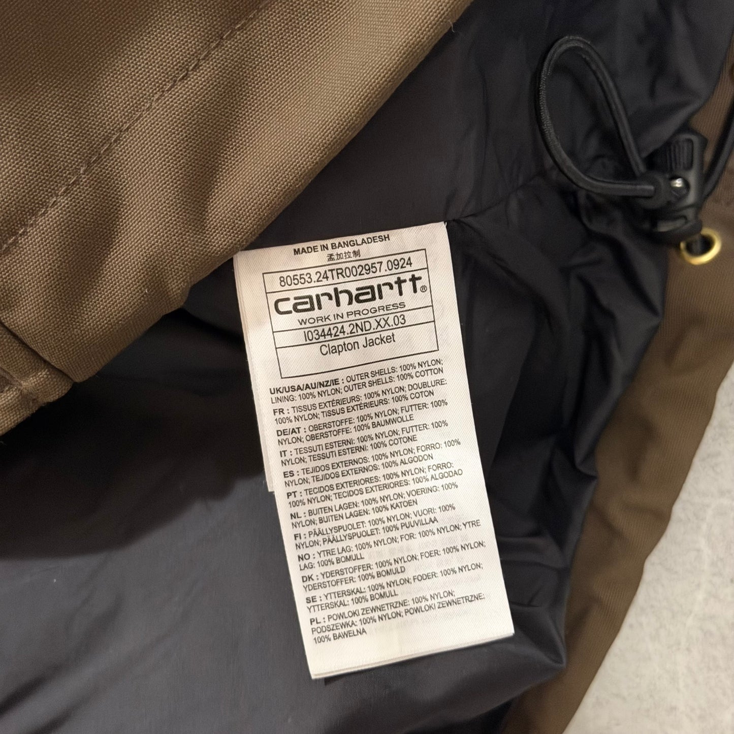 Carhartt WIP Clapton Jacket