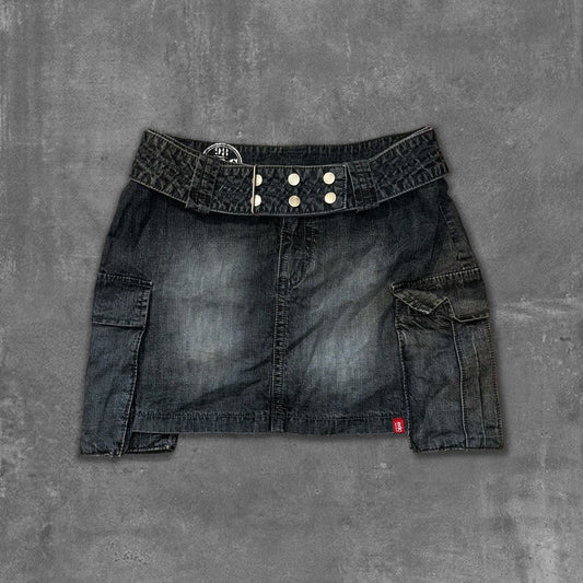 Y2k edc Mini Cargo skirt