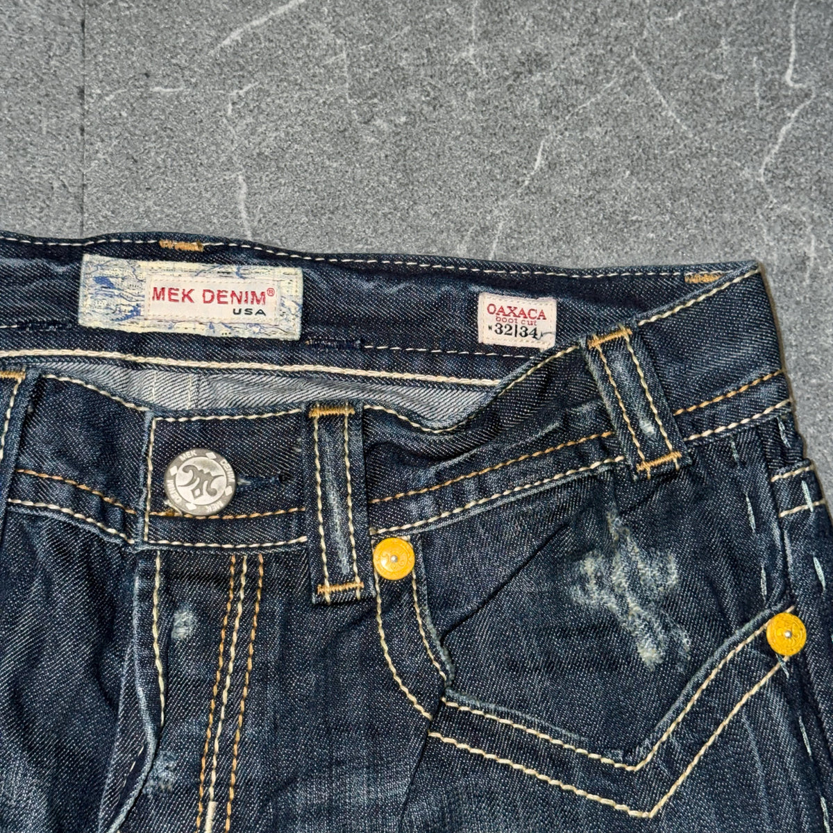 Y2k Mek Denim USA Oaxaca Bootcut Jeans