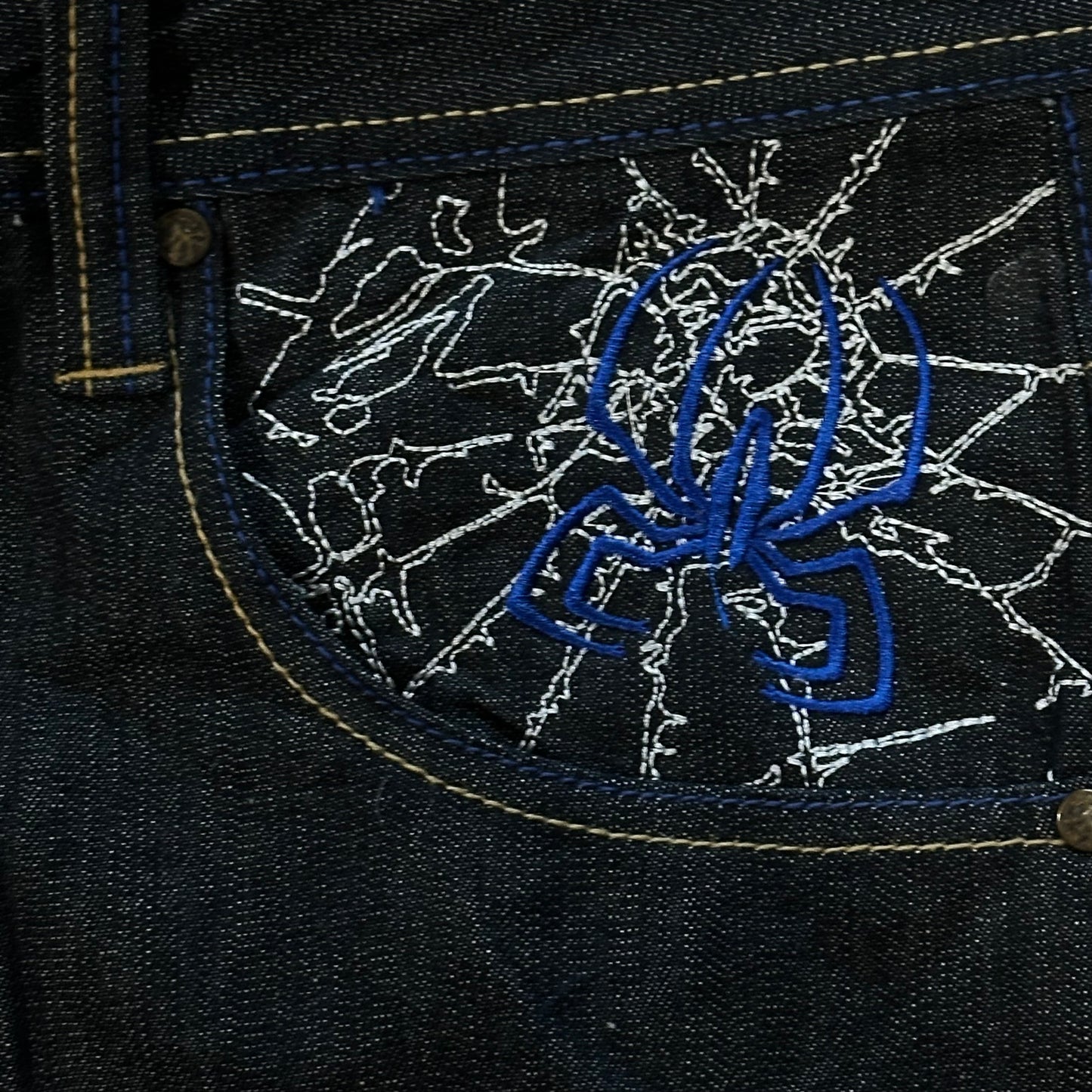 Vintage Akcess Spiderman Baggy Jeans