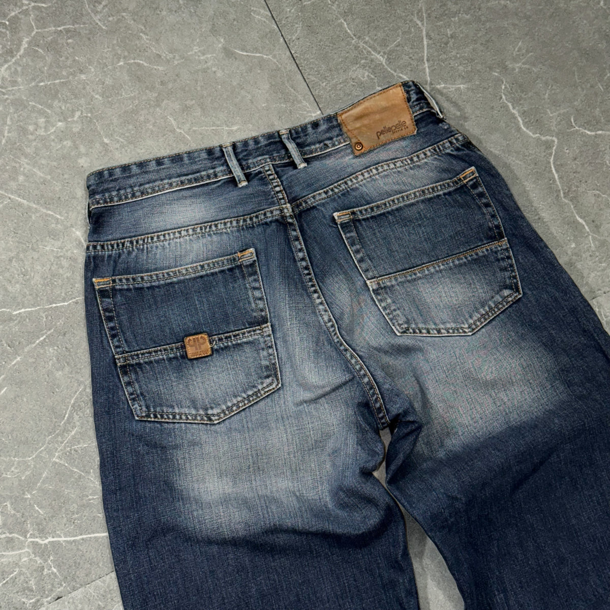 Vintage Pelle Pelle Baggy Jeans