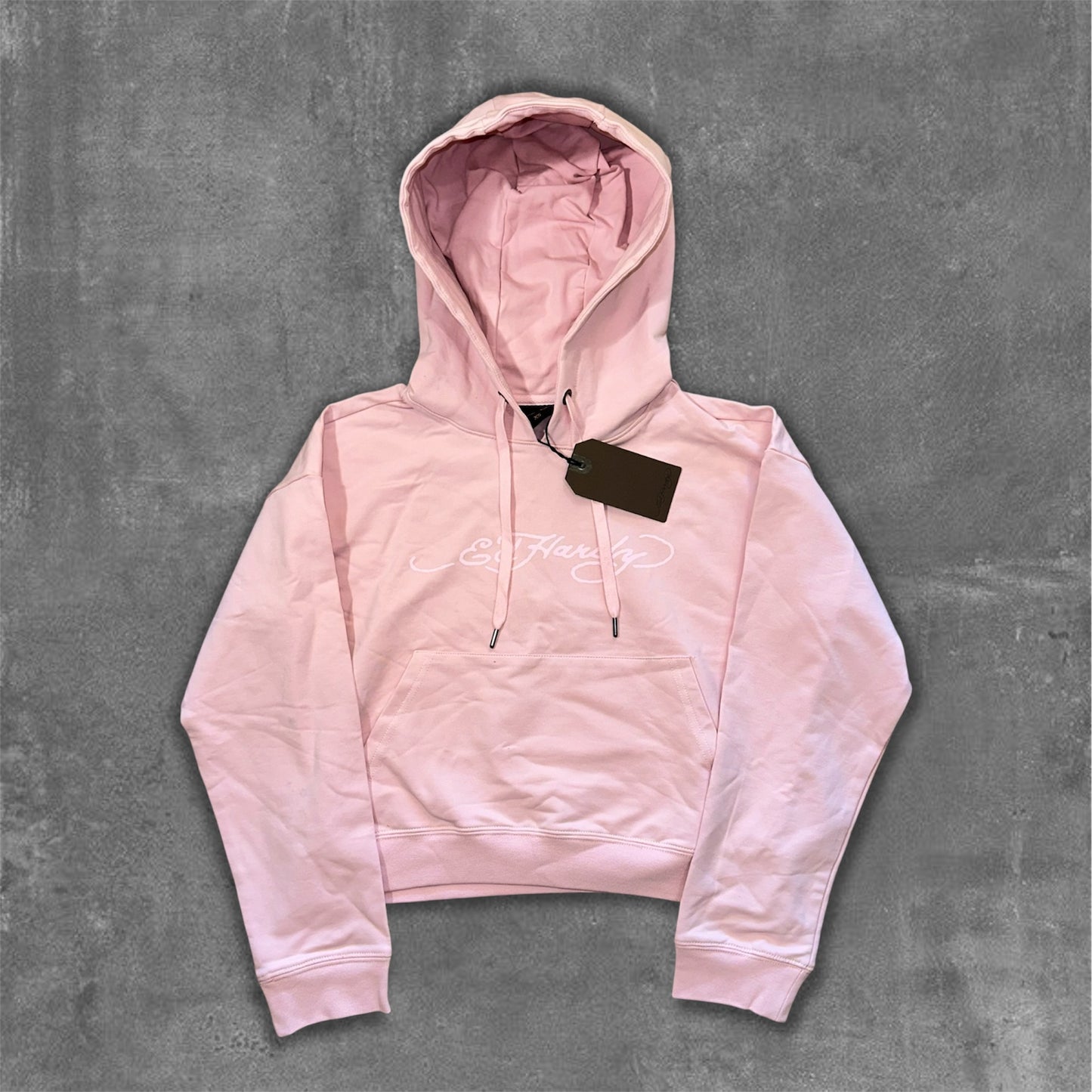 Ed Hardy Cropped Wmns Oversized Hoodie [NEW]