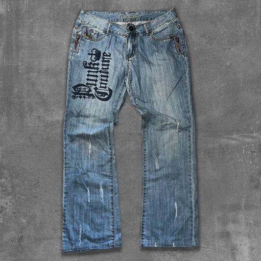 Y2k Punk Couture wmns Jeans