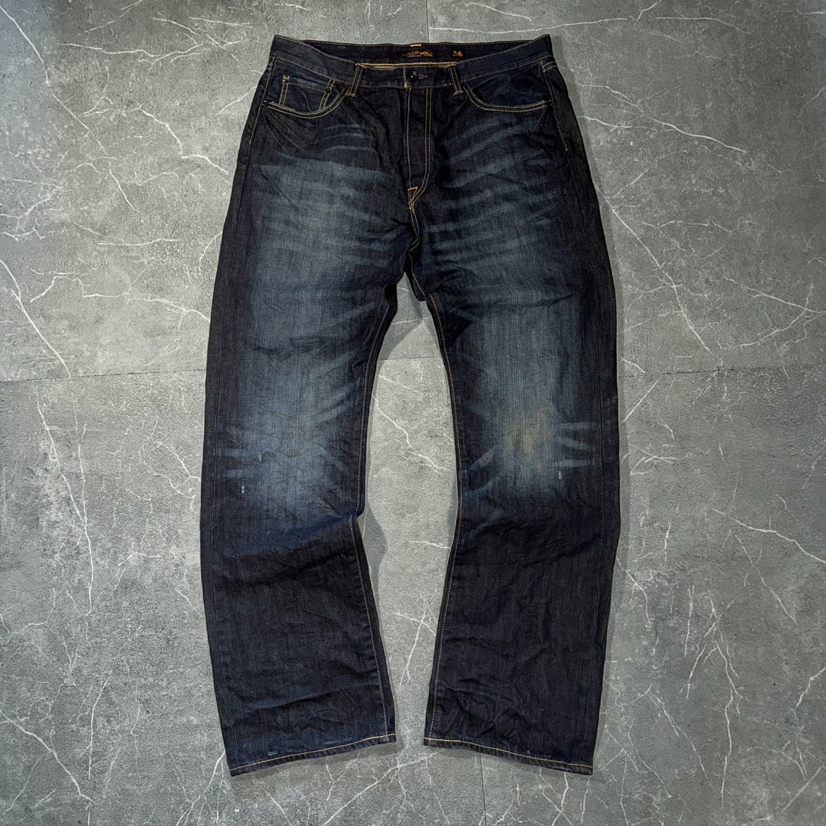 Y2k Ed Hardy Baggy Jeans