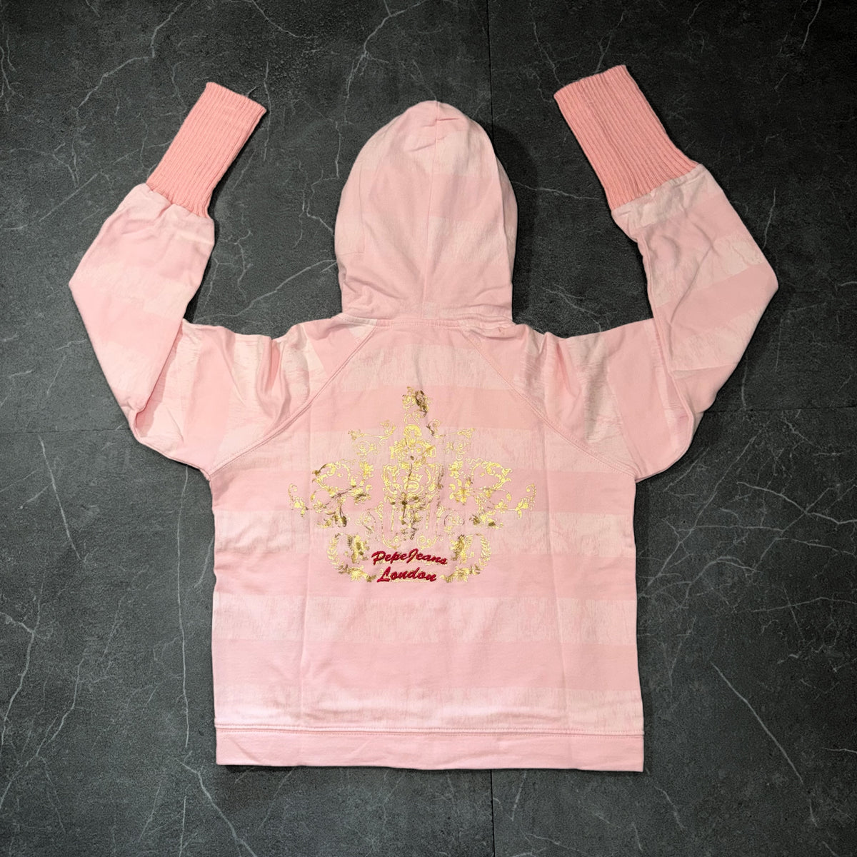 Y2k Pepe Jeans Cropped Zip-Up