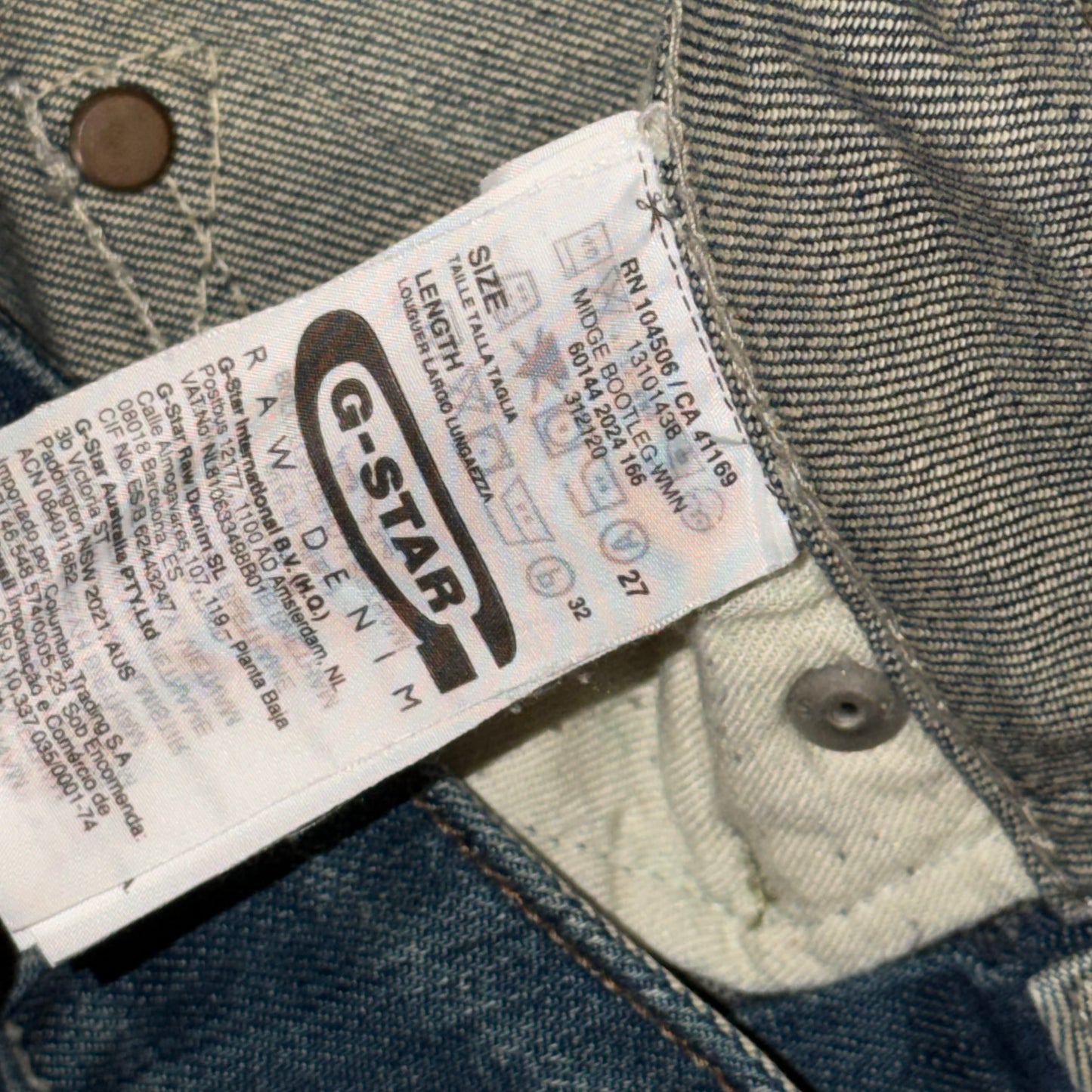Y2k G-Star Raw Flared Wmns Jeans