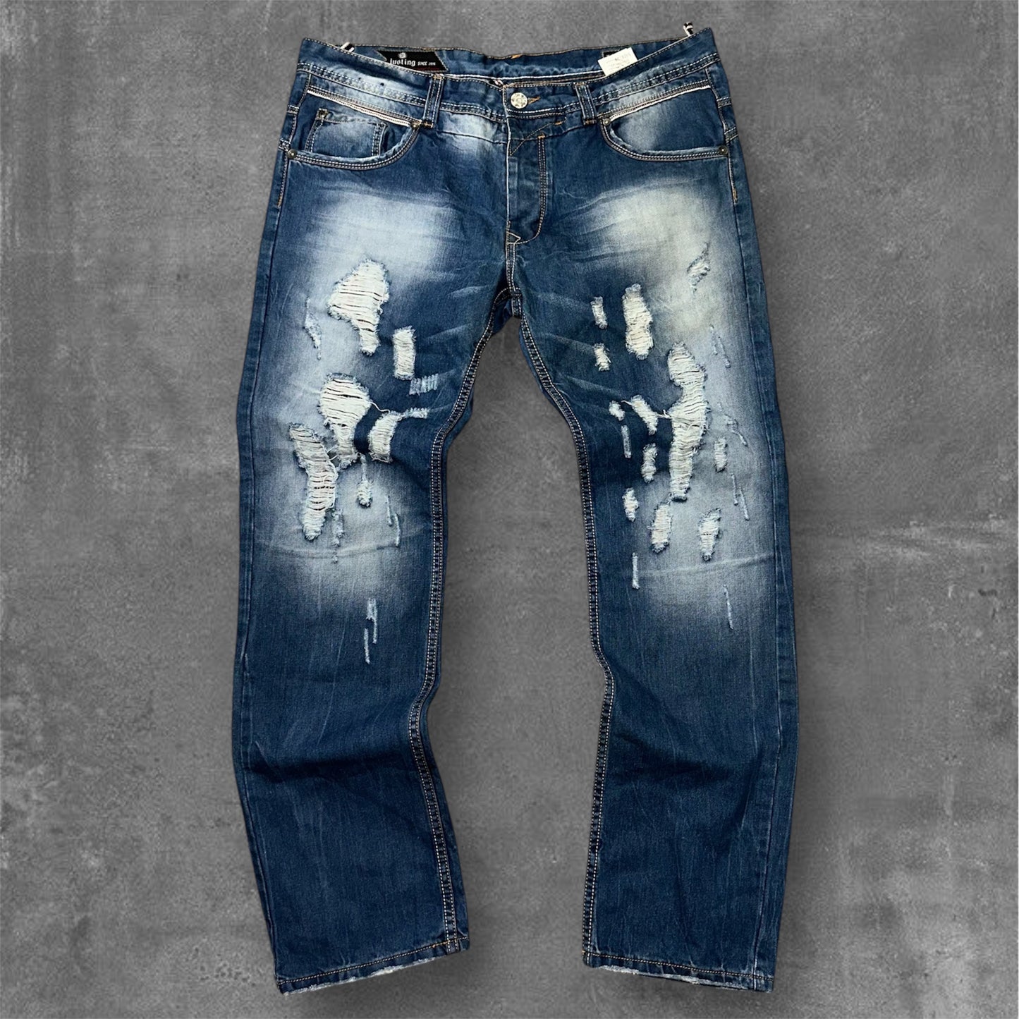 Y2k Distressed Jeans