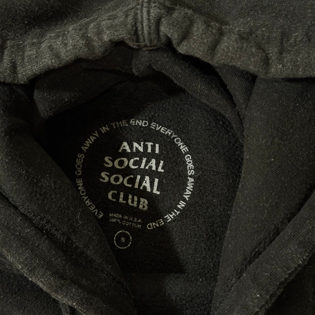 Anti Social Social Club Glitter Hoodie
