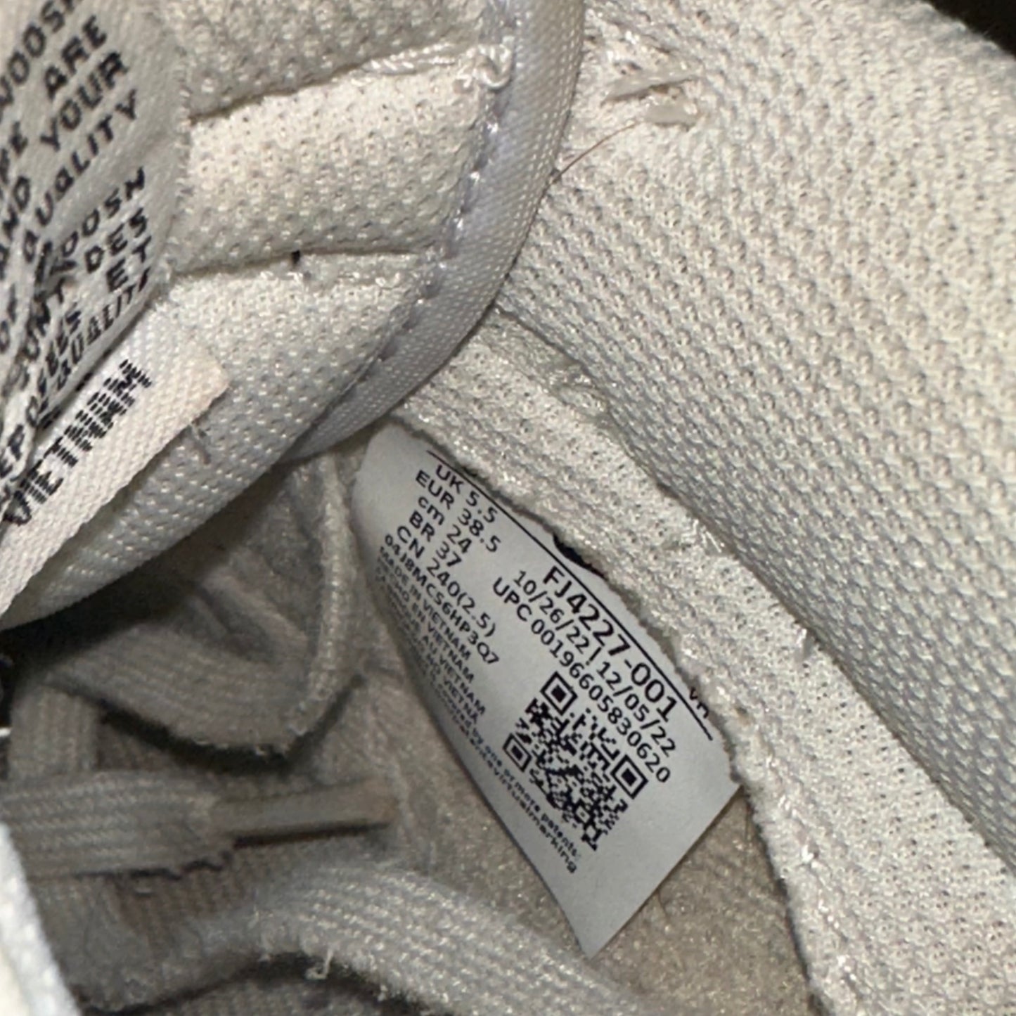 Nike Dunk Low mini swoosh Grey [38.5]