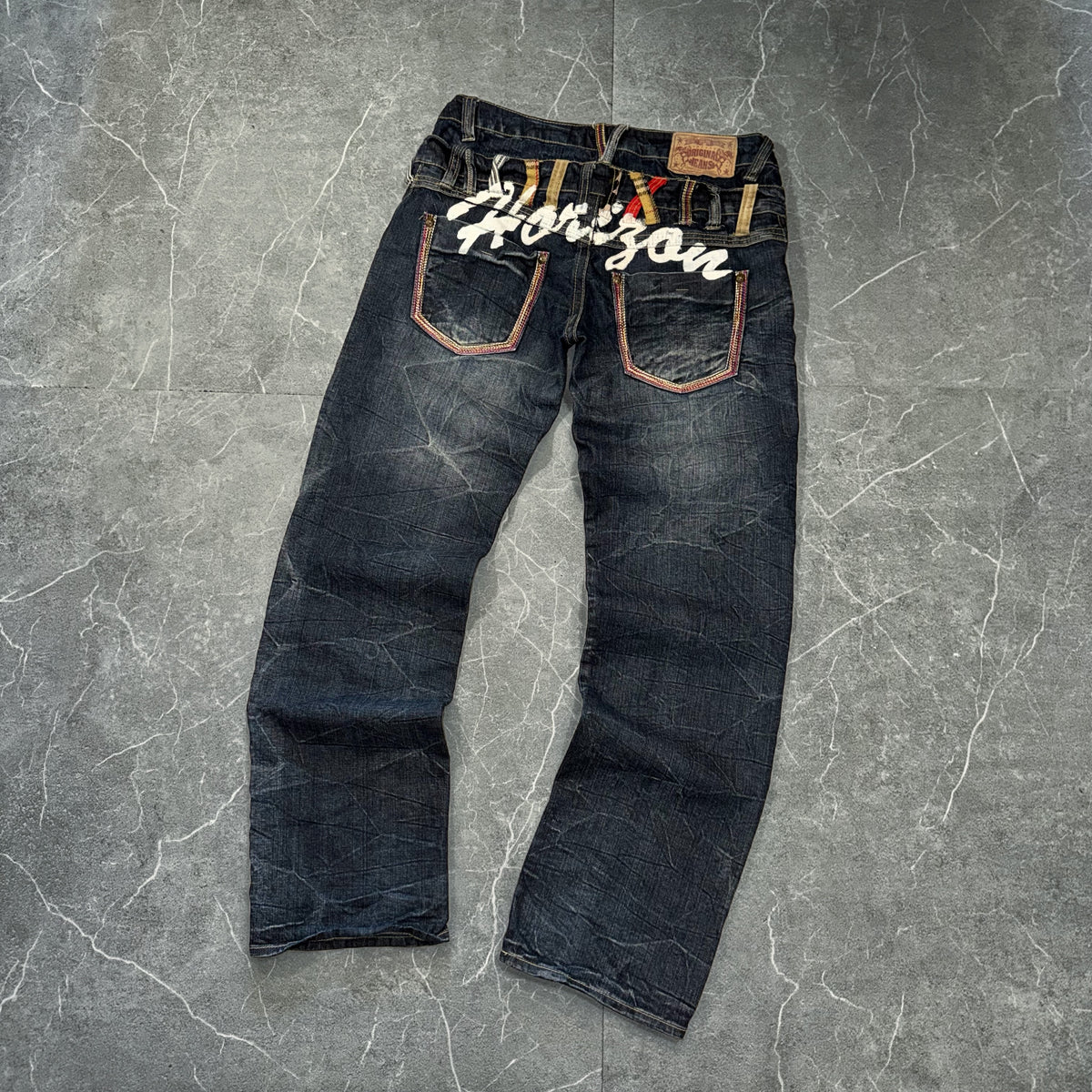 Y2k Unbranded Double Waist Bootcut Jeans