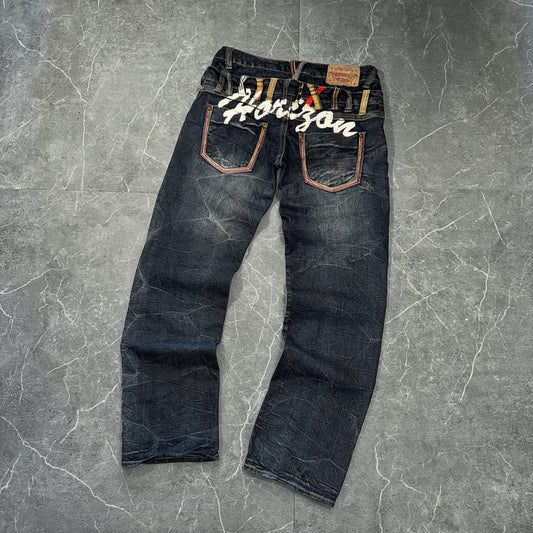 Y2k Unbranded Double Waist Bootcut Jeans