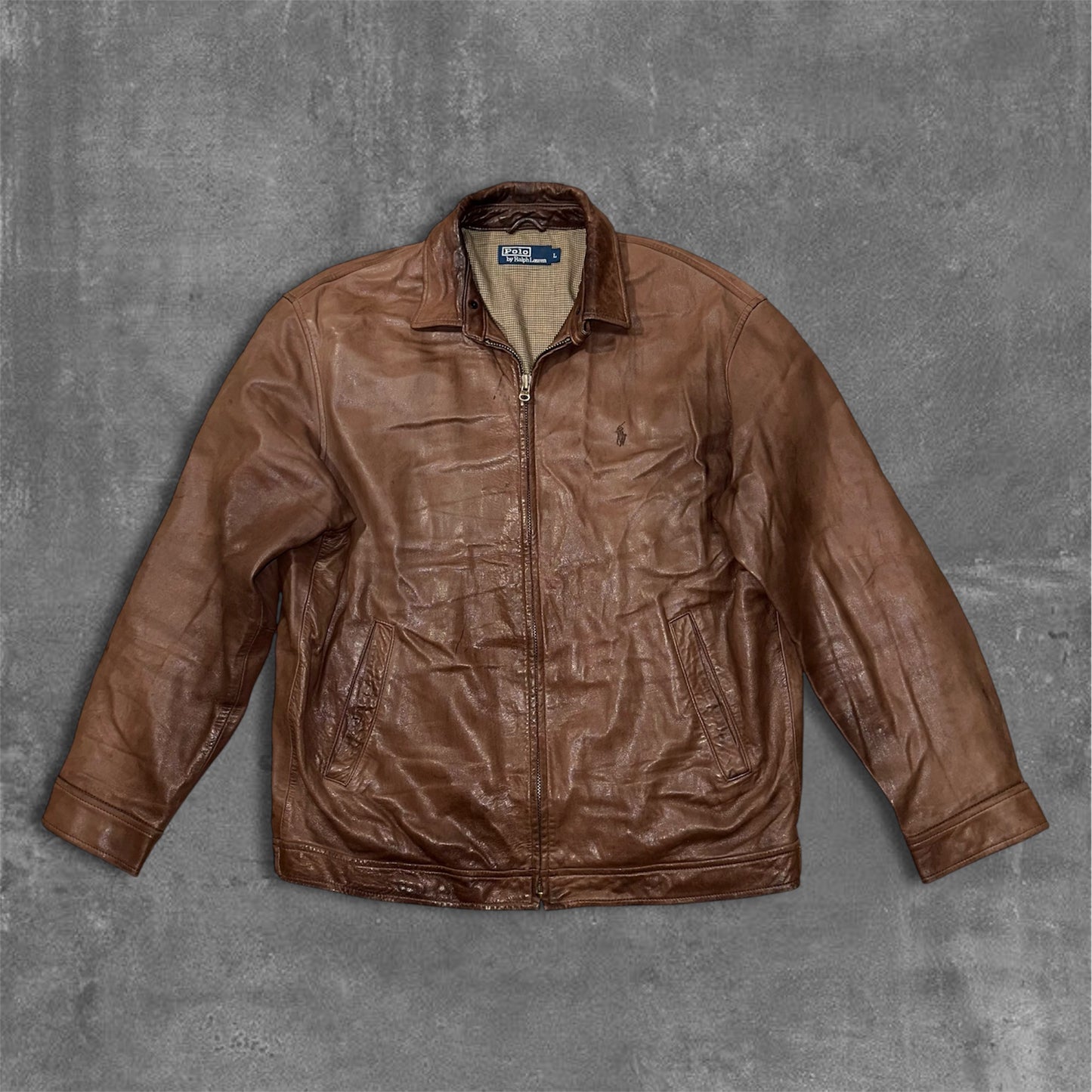 Polo by Ralph Lauren Napa Leather Jacket