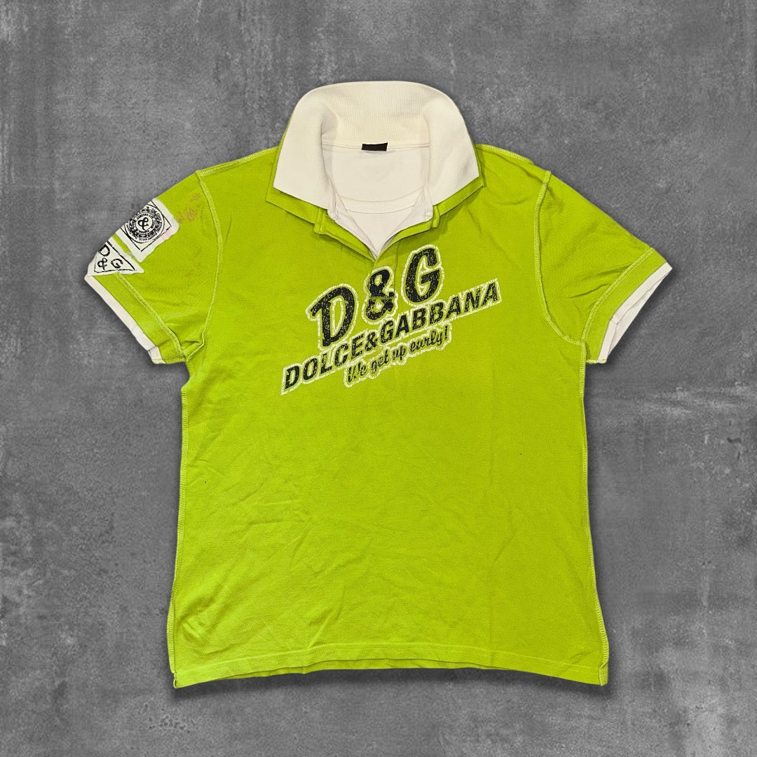 Y2k Dolce & Gabbana Polo tee