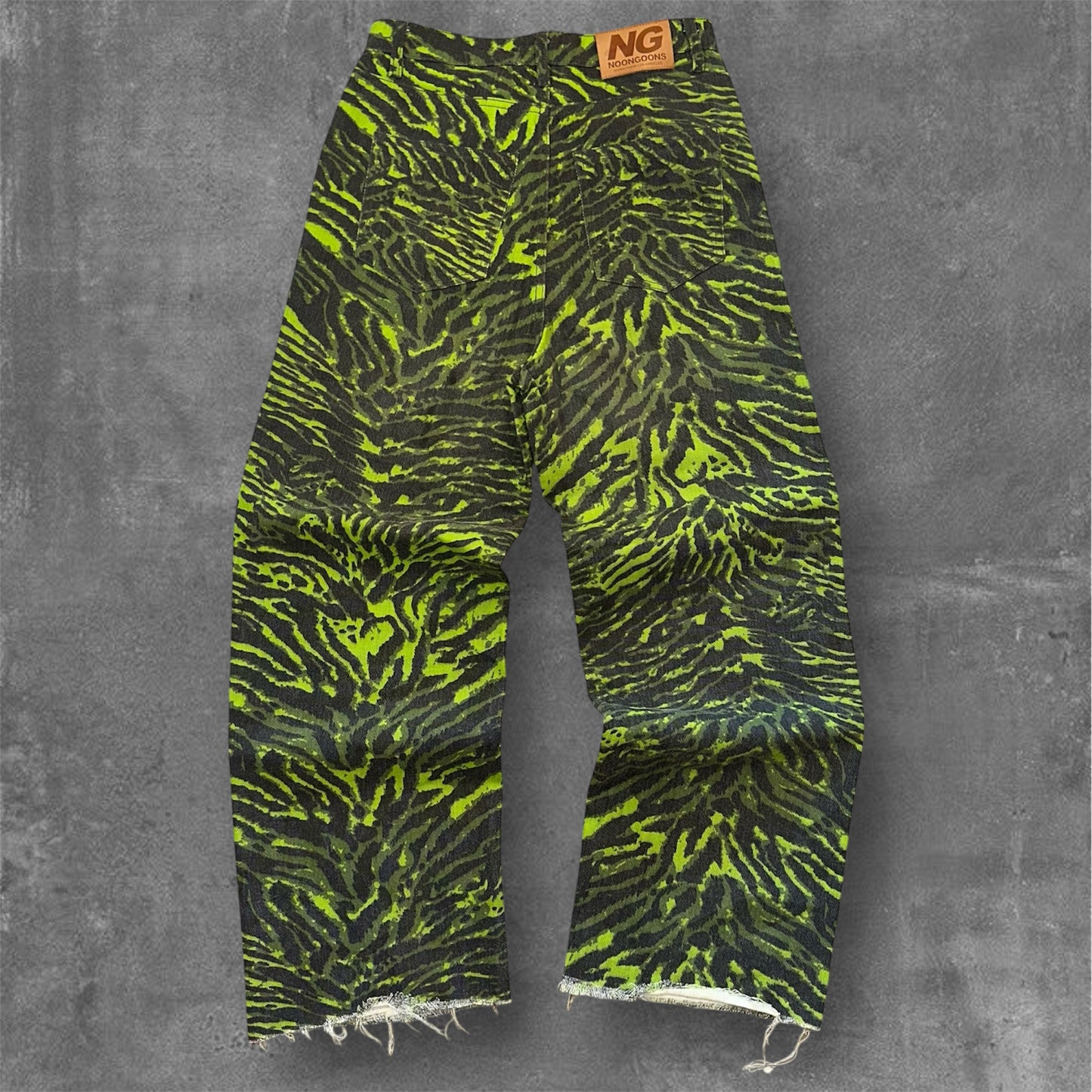 Noon Goons Animal Print Baggy Jeans