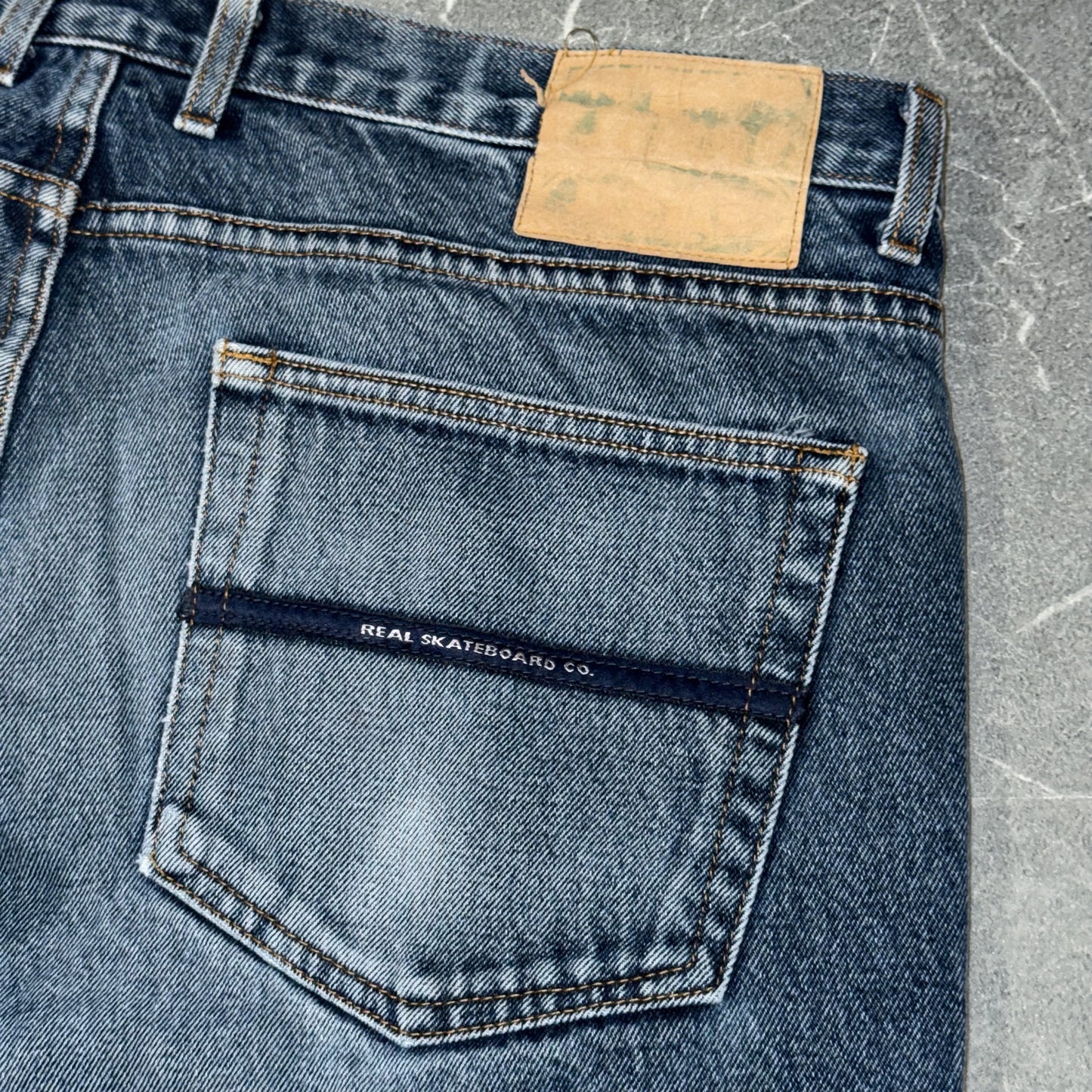 Vintage REAL Skateboarding Co. Baggy Jeans