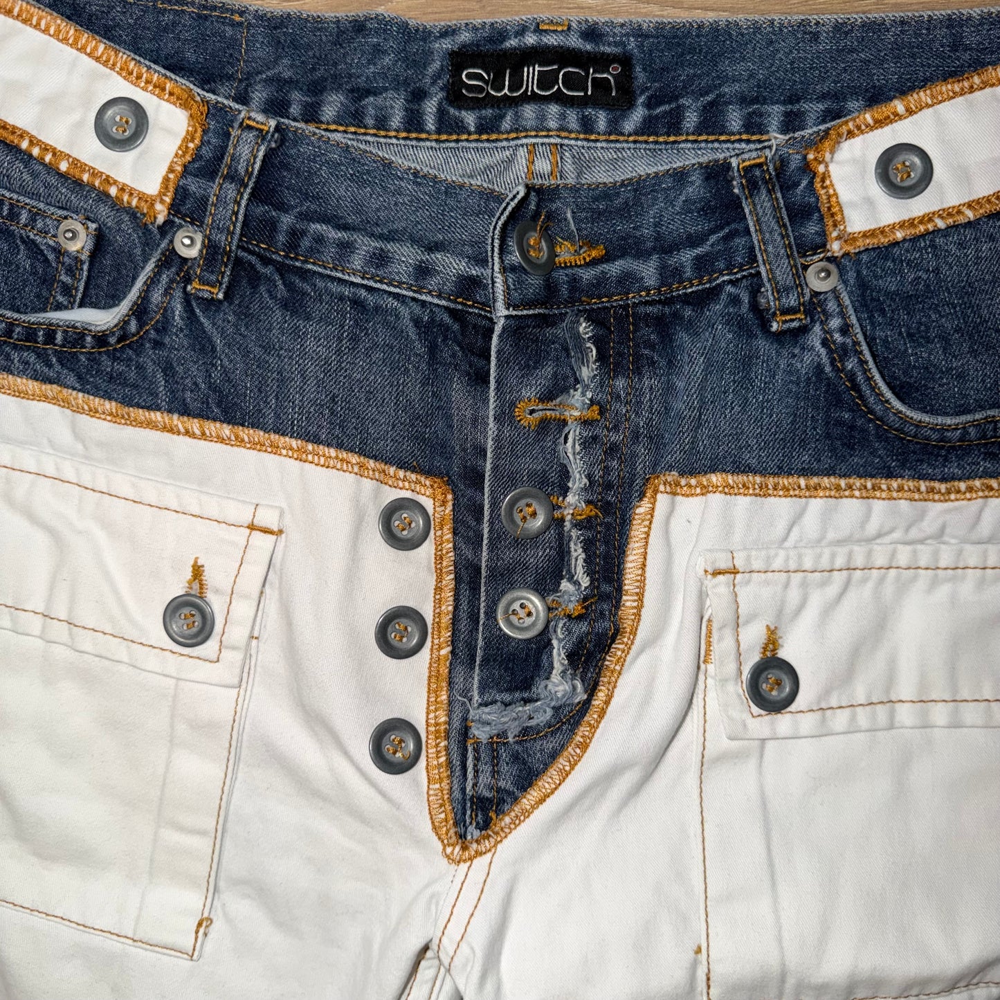 Switch Flared Custom Jeans