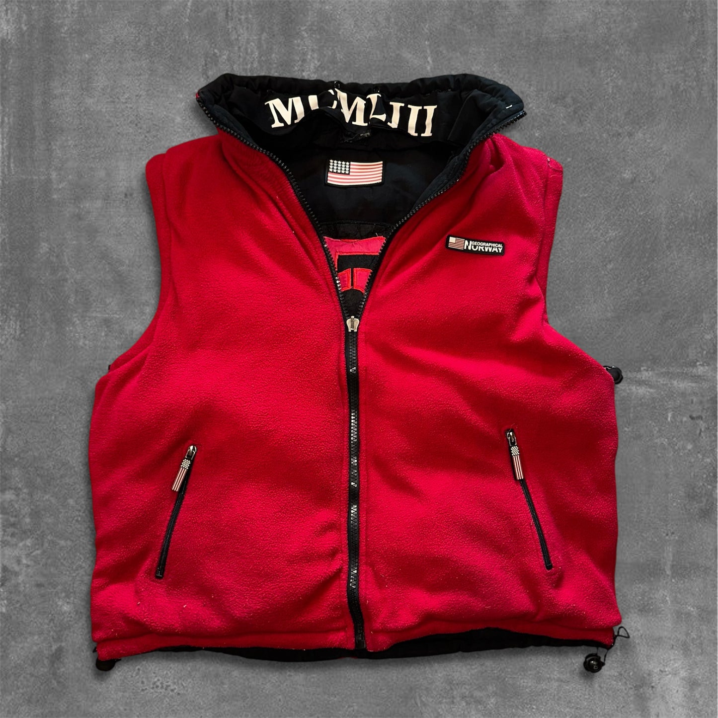 Geographical Norway 2Face Down Puffer Vest