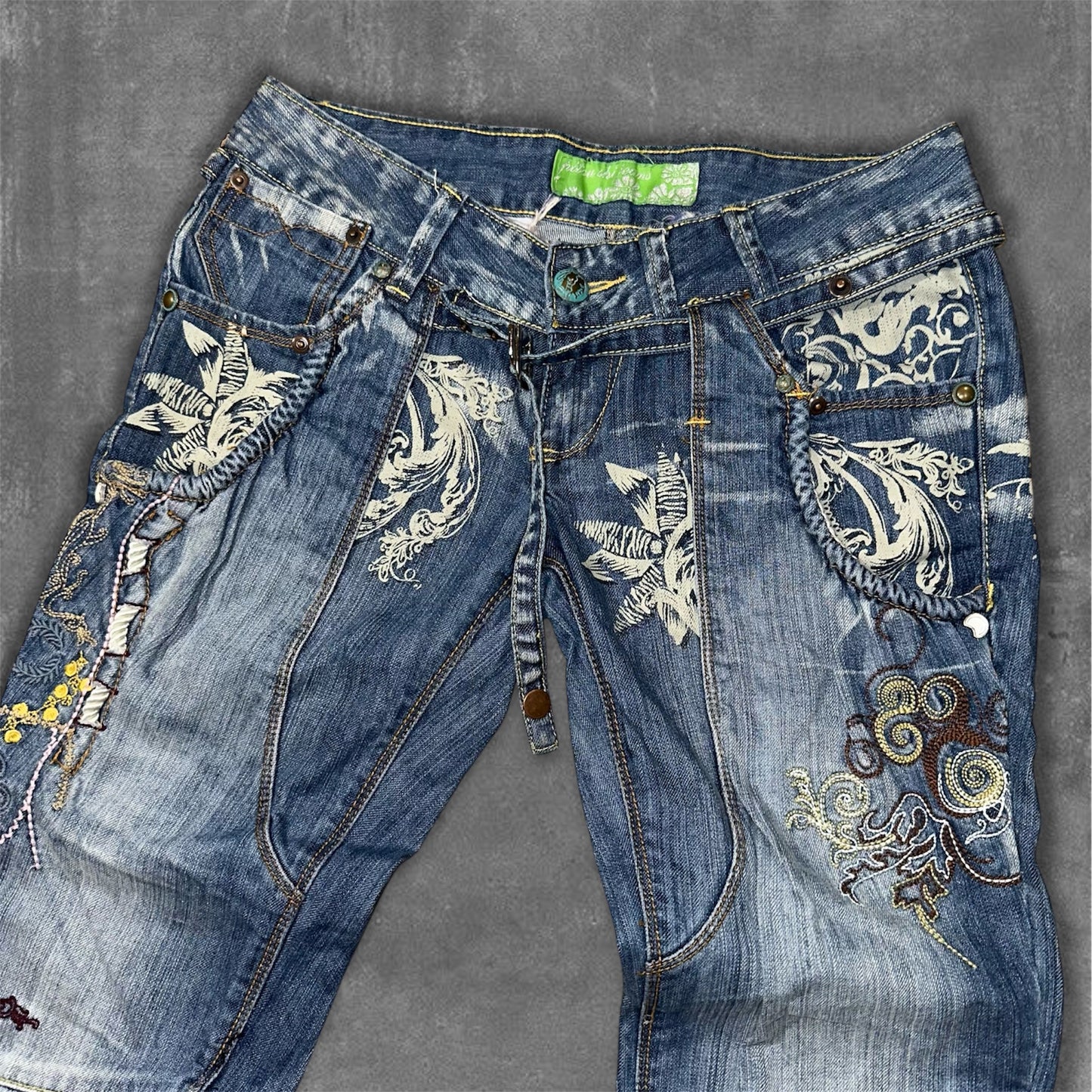 Y2k Pitoushi wmns Low Rise Jeans