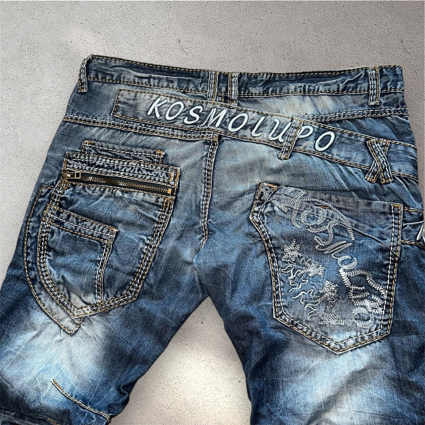 Y2k Kosmo Lupo Jeans