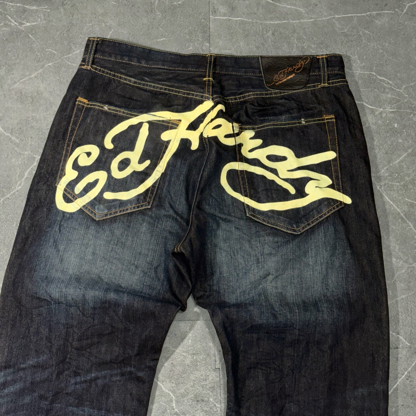 Y2k Ed Hardy Baggy Jeans
