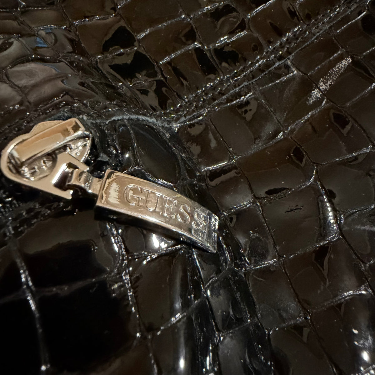 Guess by Marciano Crocodile Print High Boots [37]👠💅