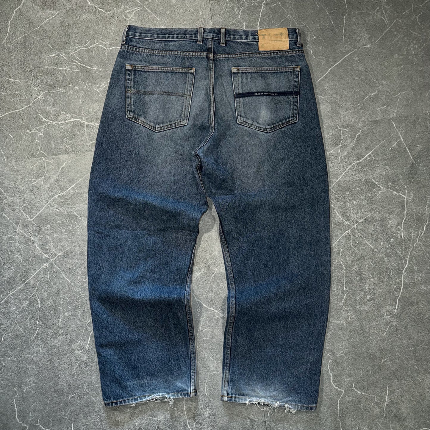 Vintage REAL Skateboarding Co. Baggy Jeans