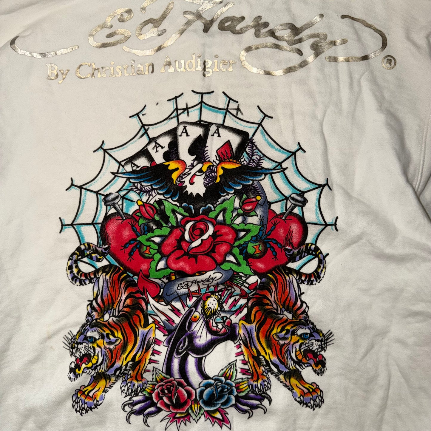 Y2k Ed Hardy Zip-Up