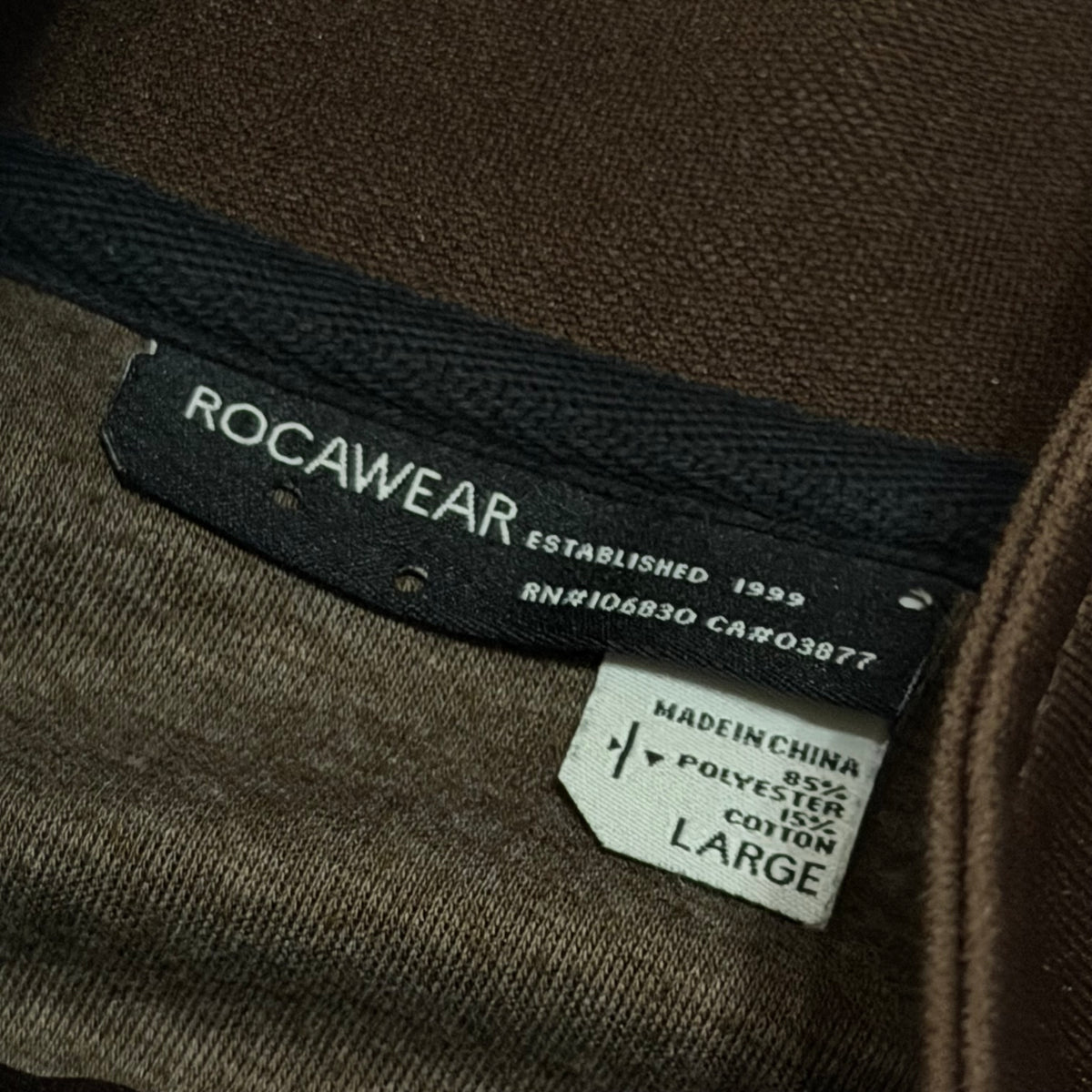 Vintage Roca Wear Zip-Up