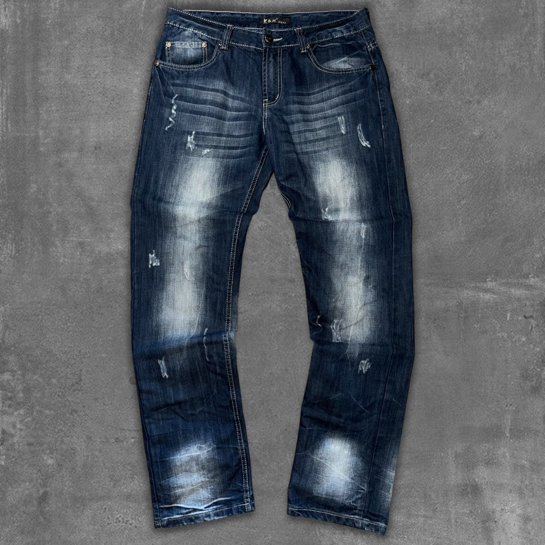 Y2k Kosmo Lupo Japanese Dragon Jeans