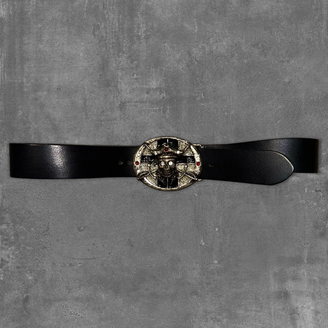 Vintage Pirates Leather Belt 95cm