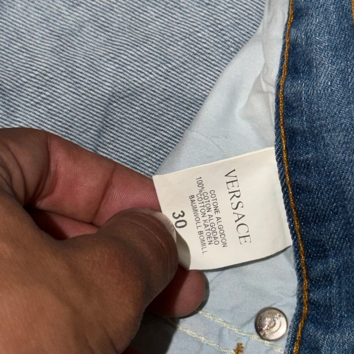 Y2k Versace Wmns Jeans