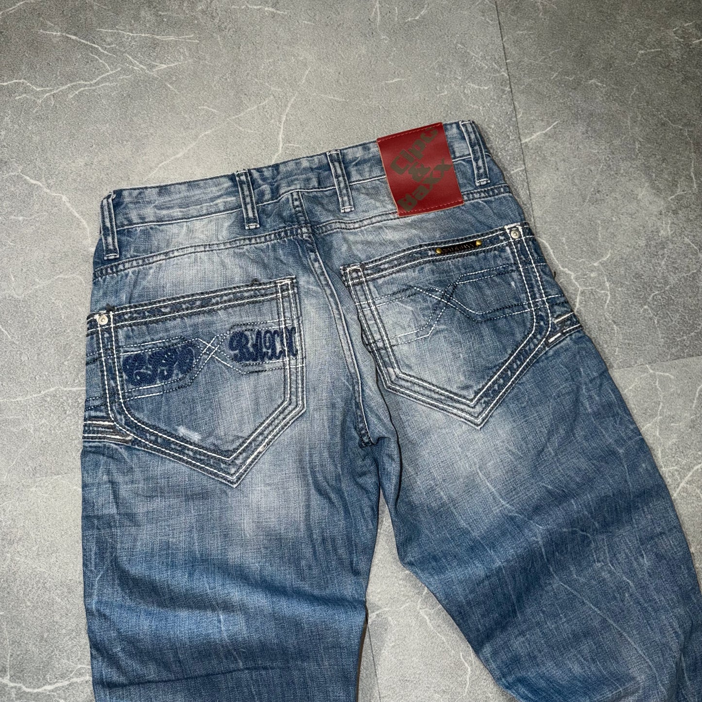 Y2k Cipo & Baxx biker Jeans