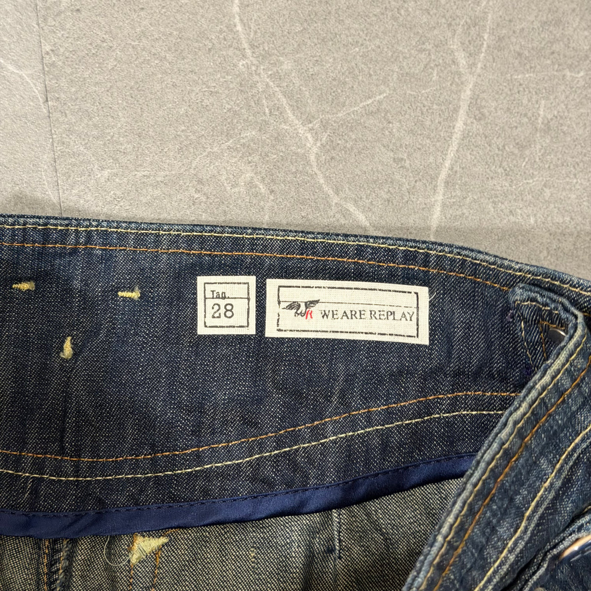 Y2k Replay Wmns Flared mid rise Jeans
