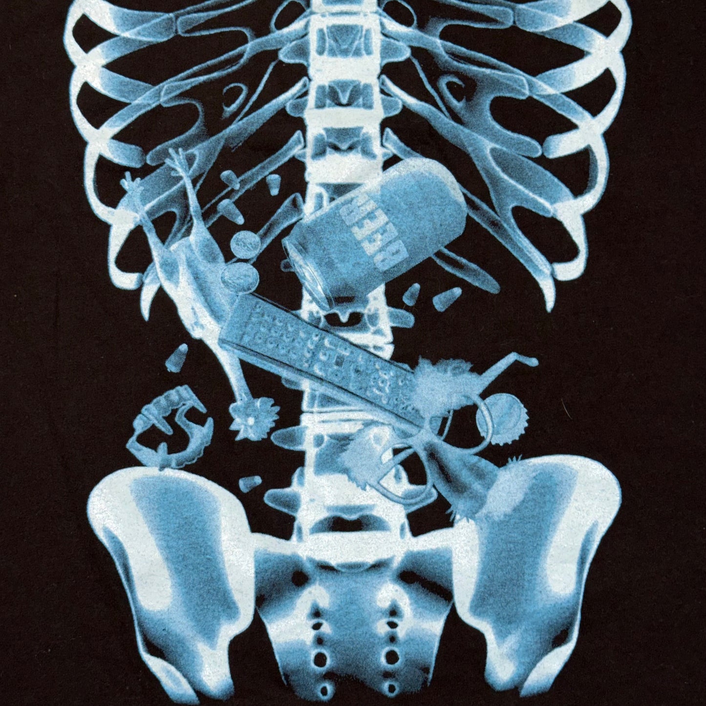 Vintage Funny X-Ray Graphic Tee