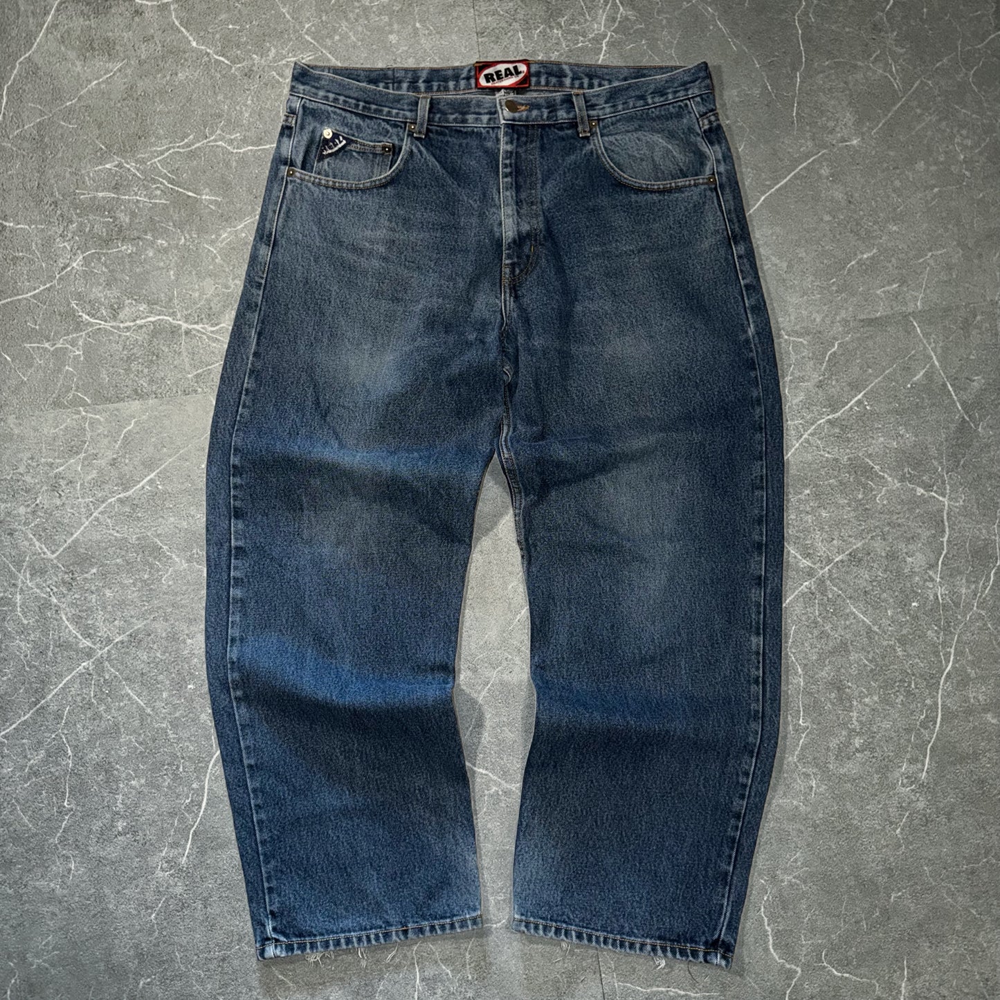 Vintage REAL Skateboarding Co. Baggy Jeans