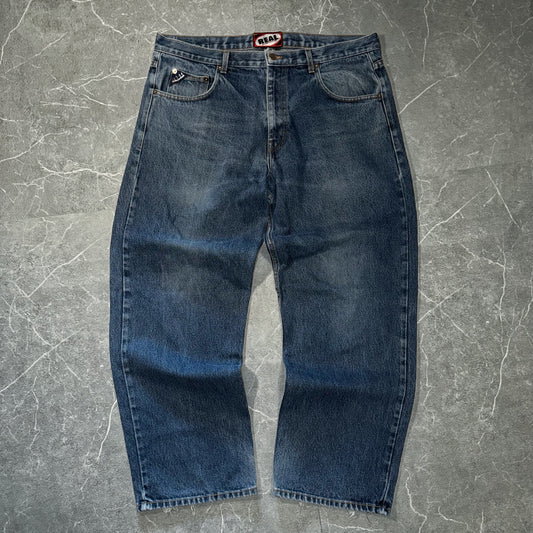 Vintage REAL Skateboarding Co. Baggy Jeans
