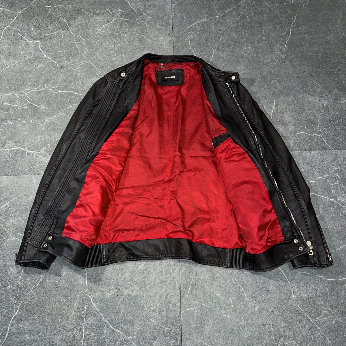 Diesel Sheepskin Leather Jacket
