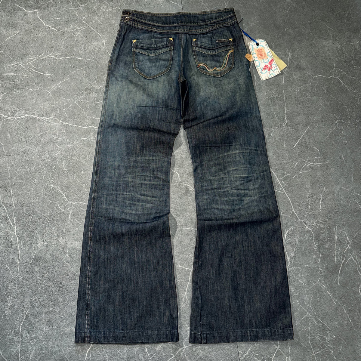 Y2k Replay Wmns Flared mid rise Jeans