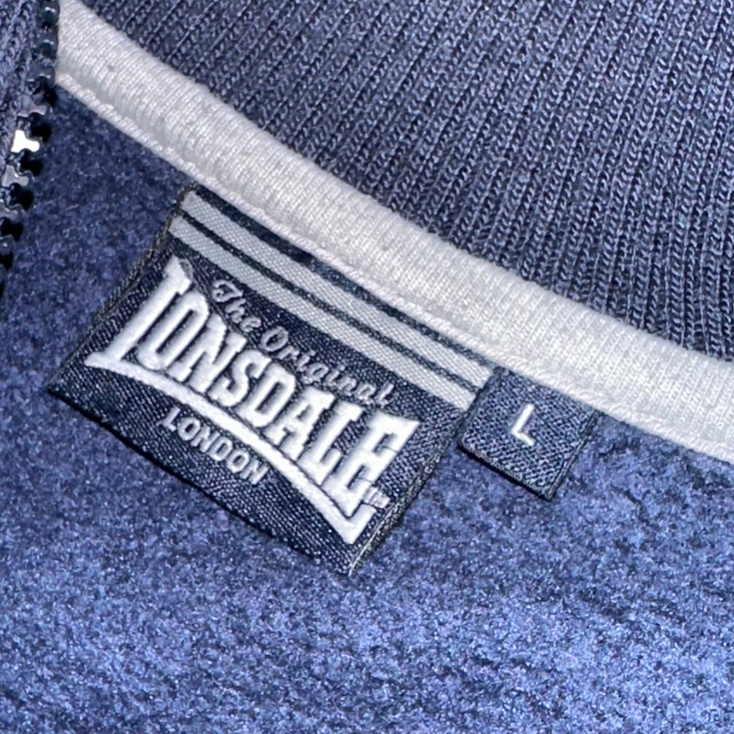 Lonsdale heavy cotton Zip Up