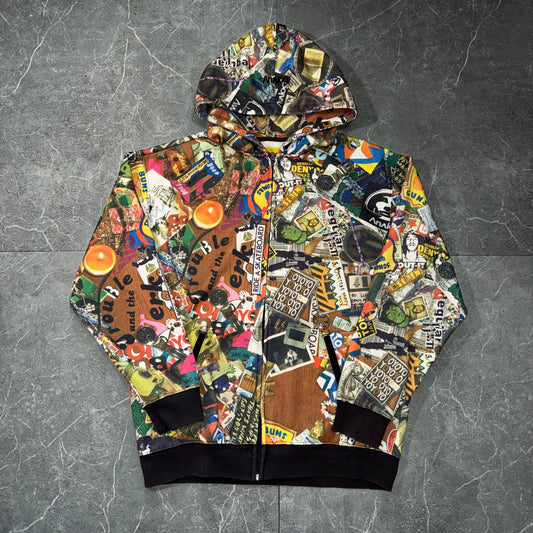 Vintage Analog Zipper Hoodie
