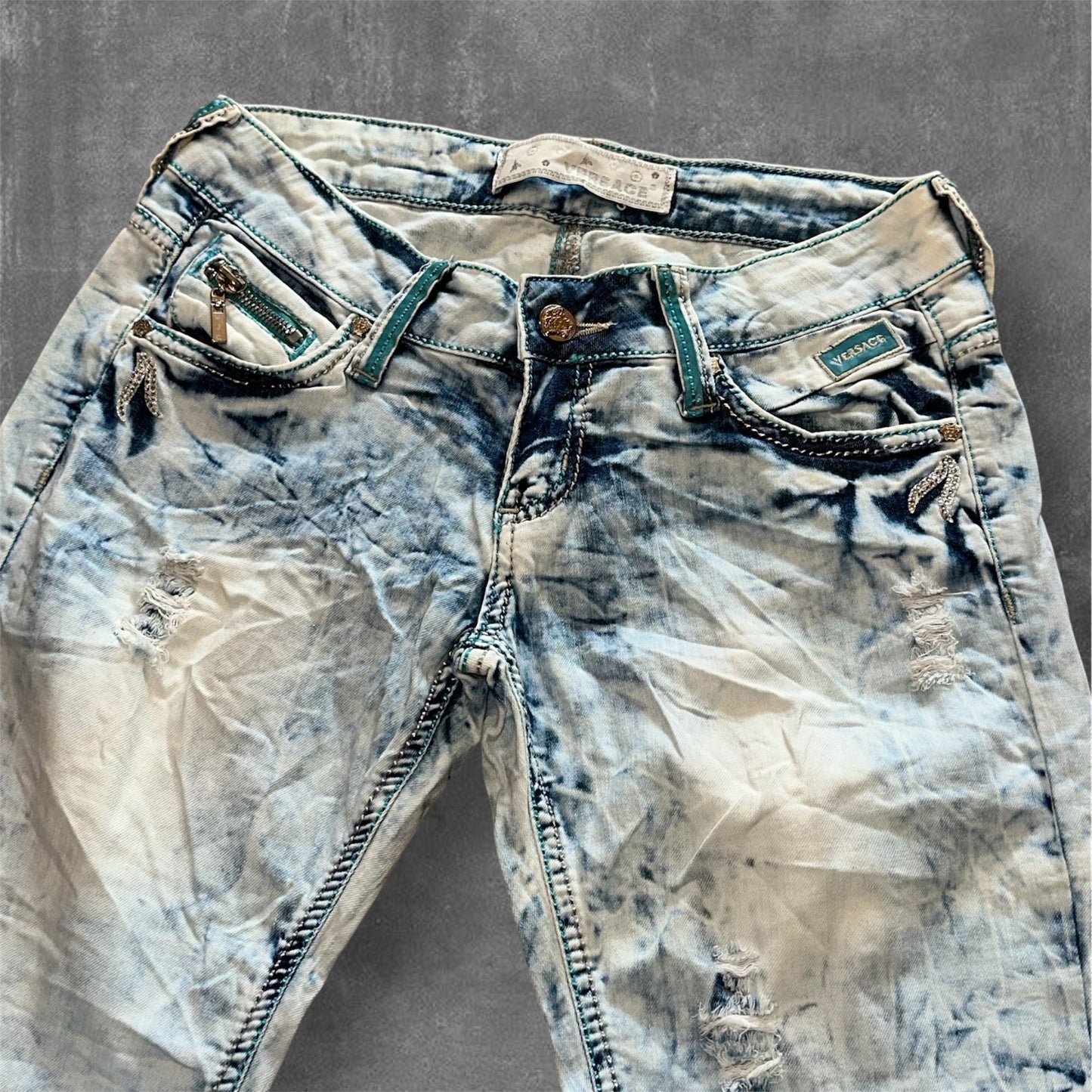 Y2k Versace wmns Jeans